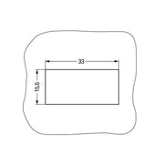 WAGO - Geräteanschluss für steckbare Gebäudeinstallation Snap-In-Stecker 770-773 3-polig,Kod. B,hgn − 100 Stück