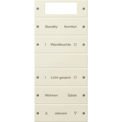 Gira - Bussystem-Tastwippe Wippenset 5-fach 221501 beschr. Sys 55 crws