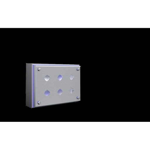 Rittal - Klemmenkasten Tastergehäuse HD 1686.600 Edelstahl − 1 Stück