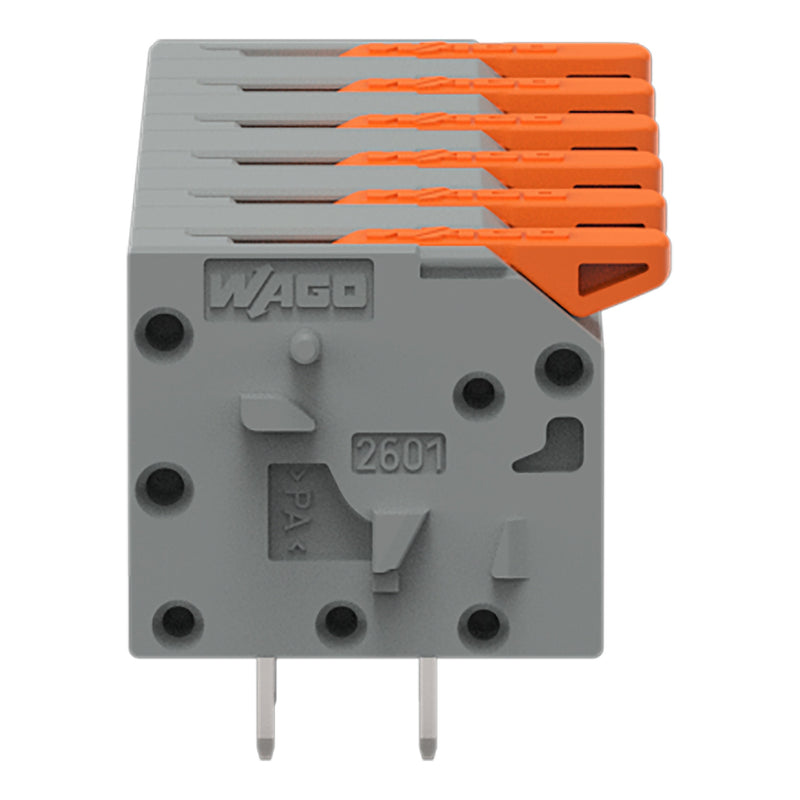 WAGO - Leiterplattenklemme 2601-1306 1,5mm²,gr − 40 Stück