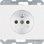 Berker - Steckdose pws 6765757009 m.Schutzkon.-stift