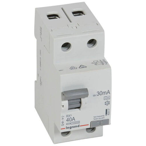 Legrand - Fehlerstrom-Schutzschalter Fehlerstromschutzschalter Legrand 402037 40A, 2-polig, 30mA
