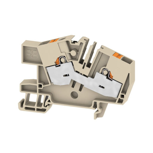 Weidmüller - Installations-Etagenklemme Klemme PUSH IN 6qmm AITB 6 BB 2C DL − 50 Stück