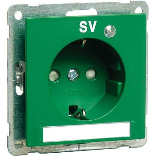 Peha - Schalter-/Steckdosenkombination SCHUKO-Steckdose gn D20.6511.422 #017111 16A 250V 2-pol.SV