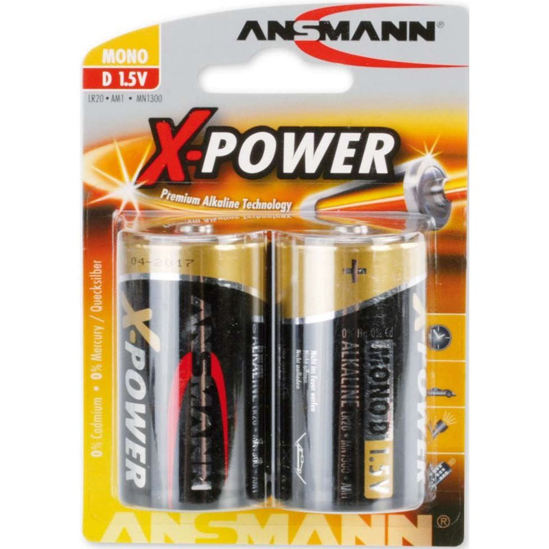Ansmann - Batterie Mono D 5015633 Bli(VE2) X-Power