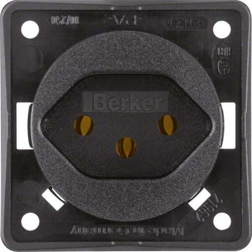Berker - Steckdose sw 9624905 mit Schutzkontakt