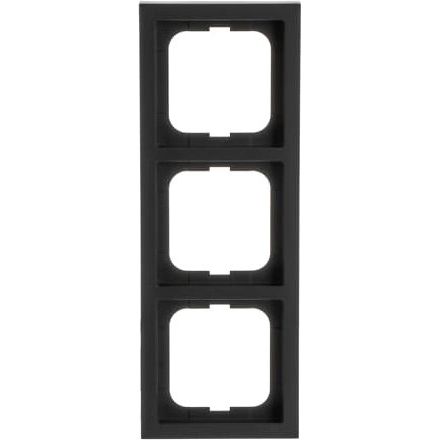 Busch-Jaeger - Abdeckrahmen Rahmen 3-fach 1723-885K schwarz matt, f.lin