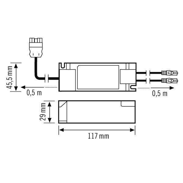ESYLUX - Steuergerät für Leuchten Betriebsgerät EQ10127823