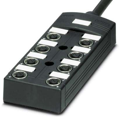 Phoenix Contact - Passiver Sensor-/Aktor-Verteiler (mit Leitung) Sensor-/Aktor-Box SACB-8/16- 5,0PUR OD