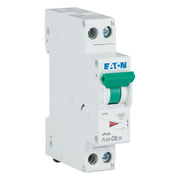 Eaton - Leitungsschutzschalter PLN6-C6/1N-DE 6 A, 1p+N,Steckkl. C − 12 Stück