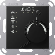 Jung - Bussystem-Raumtemperaturregler KNX-Stetigregler A 2178 TS SWM graphitschwarz matt