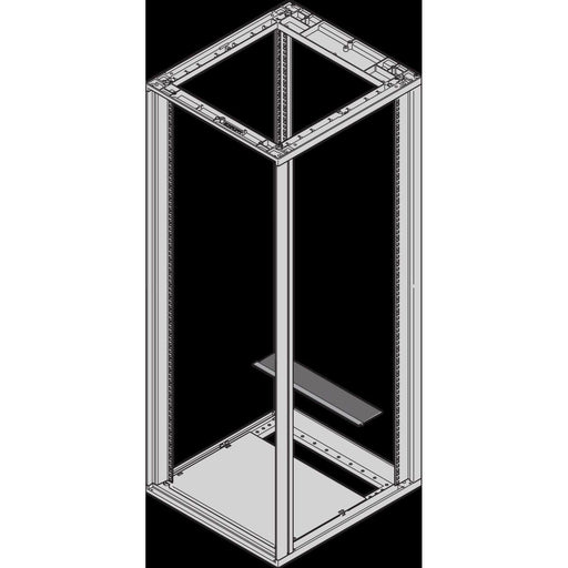 Schroff - Einführungsflansch für Kleingehäuse/Schaltschrank Bürstenleiste 27230079 f. Bodenblech − 3 Stück