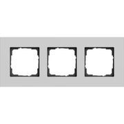 Gira - Abdeckrahmen 3-fach 0213405 Alu.Grau(lack.)