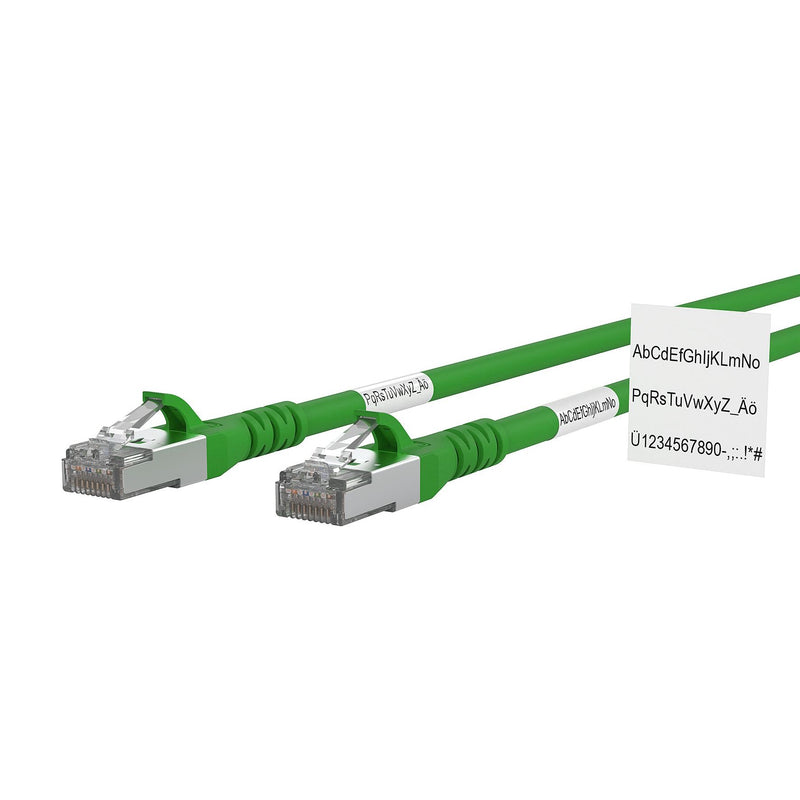 Metz Connect - Patchkabel Kupfer Patchkabel Cat.6A 1308455055WE AWG 26 5m gn − 5 Stück