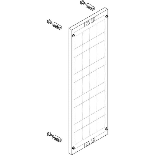 ABN - Verteilerfeld für Installationsverteiler ESPRO-Modul MF15903 flach BxH:250x750mm
