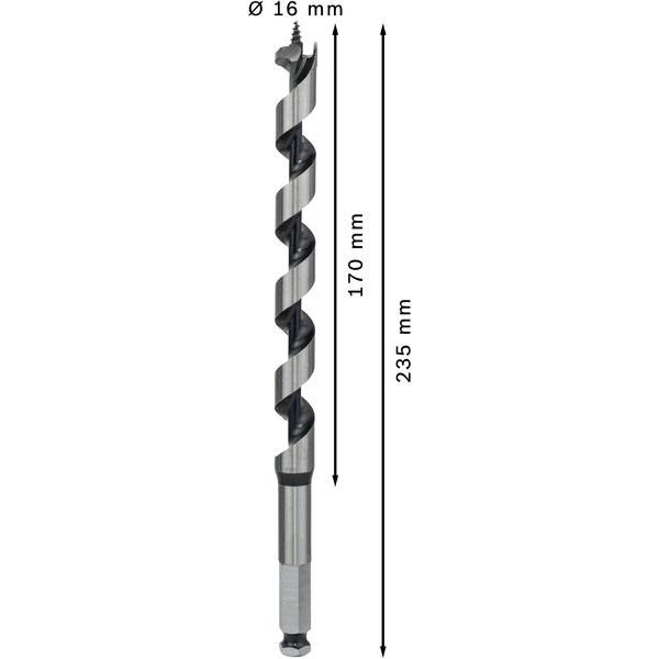 Bosch - Bohrer PRO Wood 2608597630 Holzschlangenbohrer