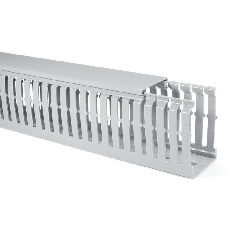 HellermannTyton - Verdrahtungskanal HTWD-HF-120X80PC/ABS GY 16 − 16 Meter