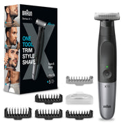 BRAUN - Elektro-Rasierer Rasierer XT5100 Face+Body Series XT − 3 Stück