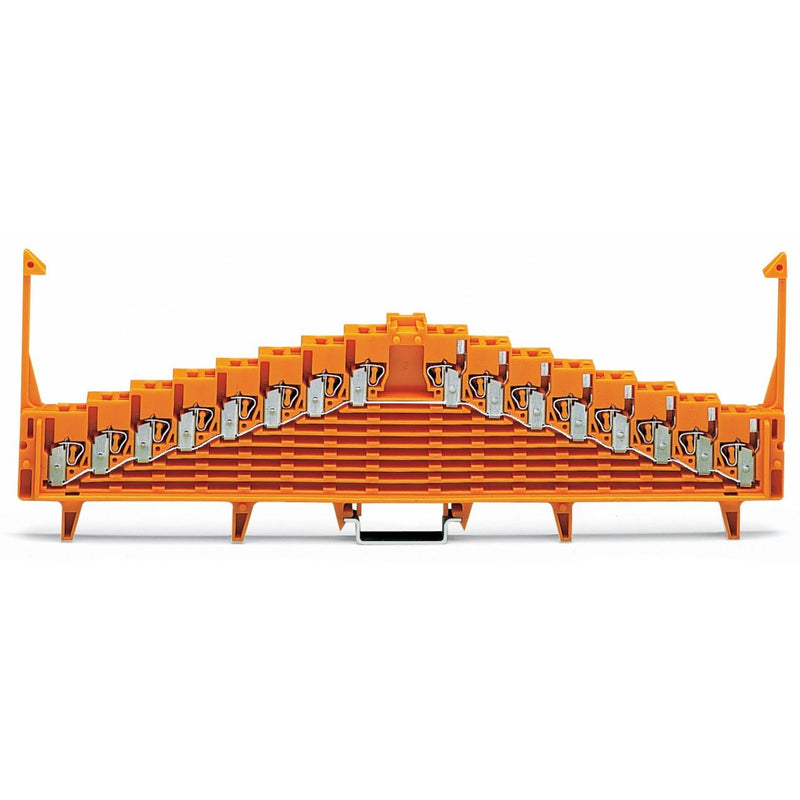 WAGO - Durchgangs-Reihenklemme Potentialklemme 727-137 2x0,08-1,5mmq grau − 25 Stück