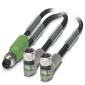 Phoenix Contact - Konfektioniertes Sensor-Aktor-Kabel Sensor-/Aktor-Kabel SAC-3P-M8Y/2#1458758