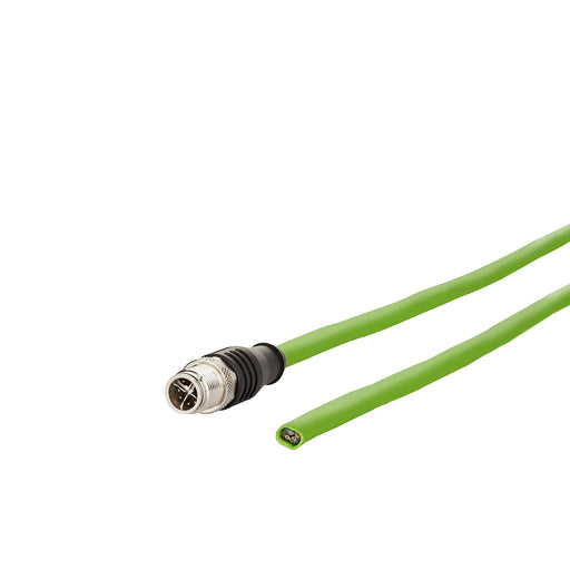 Metz Connect - Patchkabel Kupfer Industrie Anschlussleitung M12 142M2X10150 15m 8pol. X-kodiert − 10 Stück