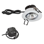 EVN Lichttechnik - Downlight/Strahler/Flutlicht P-LED Einbauleuchte PC650N91102 230V 3000K chrom