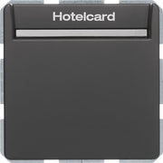 Berker - Taster Relais-Schalter Hotelcard 16406096 anthrazit samt