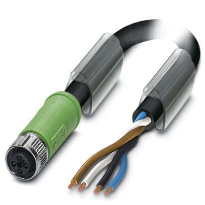 Phoenix Contact - Konfektioniertes Sensor-Aktor-Kabel Powerleitung SAC-4P-10,0 #1408826 10m 4-pol. RAL7021