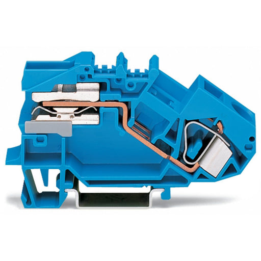 WAGO - Neutralleitertrenn-Reihenklemme Trennklemme 783-613 0,2-16mmq blau