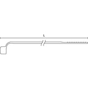HellermannTyton - Kabelbinder V100R PA46 GY 1000 102,5x2,45mm, grau − 1000 Stück
