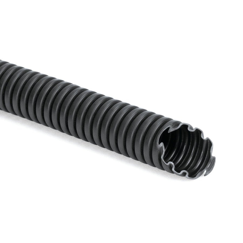 HellermannTyton - Kunststoff-Wellschlauch Kunststoffschlauch HG-PP20-PP-BK (50) schwarz 50 m − 50 Meter
