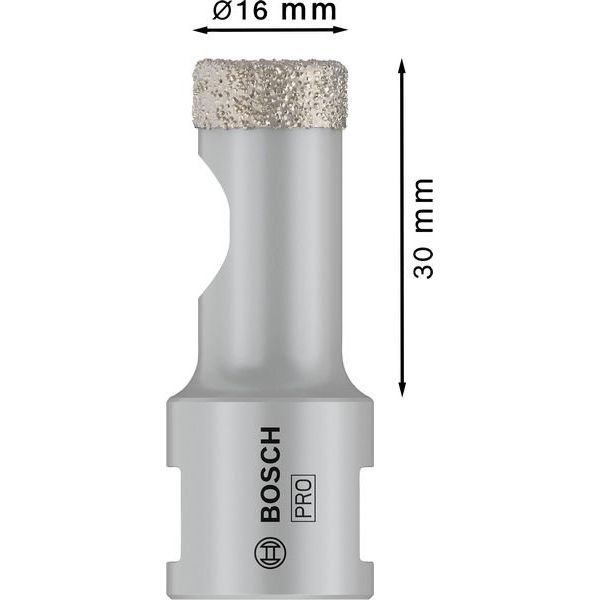 Bosch - Bohrer PRO Ceramic dry 2608587114 Trockenbohrkrone 16