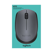 Logitech - Computermaus Maus Wireless M170 gr Optisch