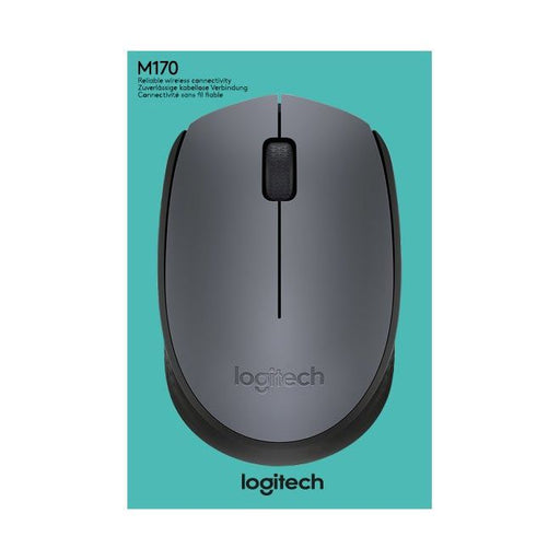 Logitech - Computermaus Maus Wireless M170 gr Optisch