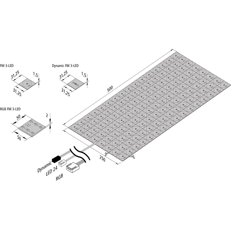 Hera - Decken-/Wandleuchte LED-Flächenhinterleuchtung 61001583001