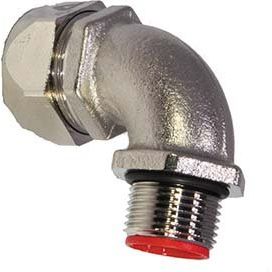 Anamet - Metall-Schutzschlauch-Verschraubung Verschraubung 812-916-1 M16x1,5mm 90 Grad − 10 Stück