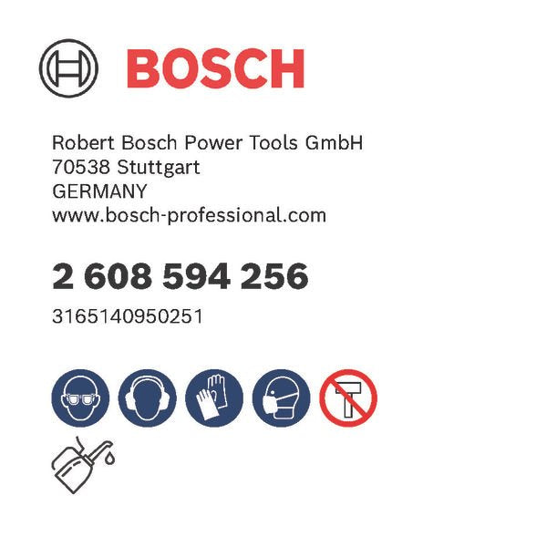 Bosch - Zentrierbohrer/Anbohrer PC Plus-Dorn 3/8-Zoll, 8,7 2608594256 mm Zentrierbohrer