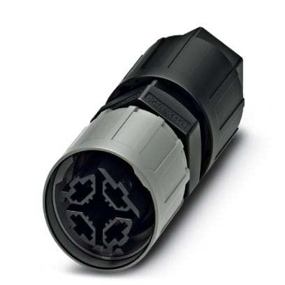 Phoenix Contact - Steckverbinder für steckbare Gebäudeinstallation Steckverbinder QPD P 3PE1,5 4-9 BK