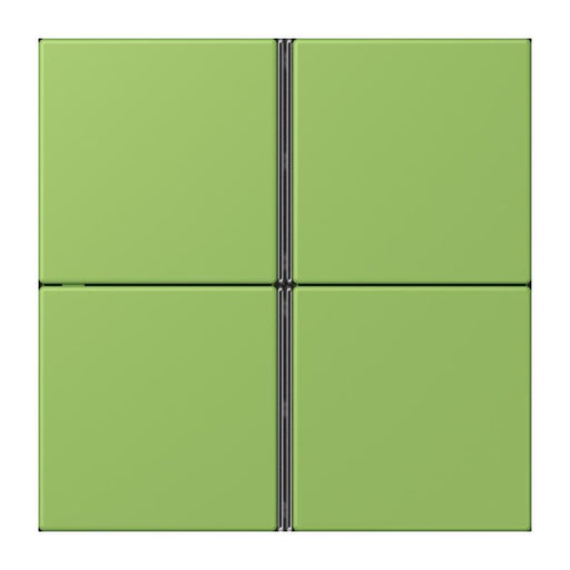 Jung - Abdeckung/Bedienelement für Installationsschalterprogramme Tastensatz 4fach LC 404 TSA 220 vert 31