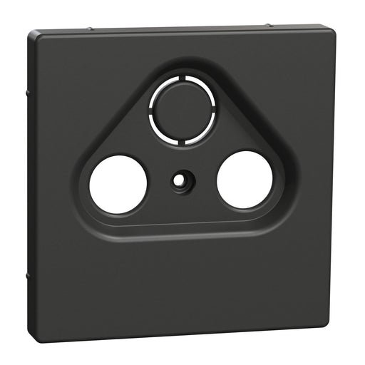 Merten - Einsatz/Abdeckung für Kommunikationstechnik Zentralplatte anth MEG4123-6034 f.Antennensteckdosen