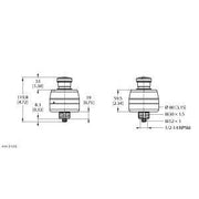 Turck - NOT-AUS-Taster, Komplettgerät Not-Aus Taster SSA-EB1PLGR-12ECQ8 beleuchtet − 1 Stück