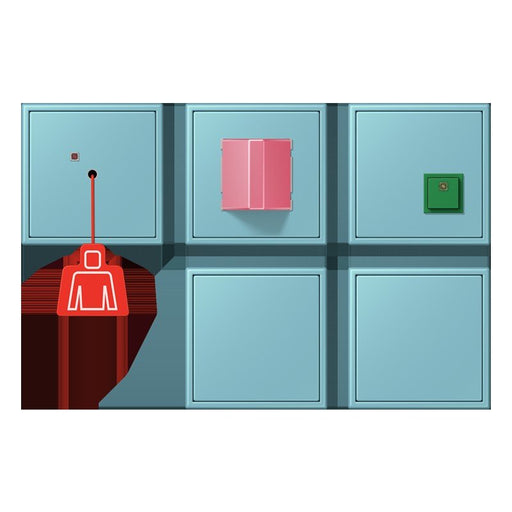 Jung - Behindertenelement für Installationsschalterprogramme Notrufset mit USV NRS LC 0834-2 213