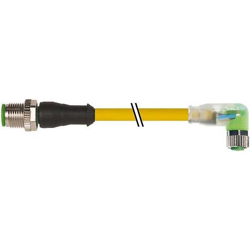 Murrelektronik - Konfektioniertes Sensor-Aktor-Kabel M12 Stecker gerade 7000-40641-0300060 auf M8 Buchse gew. − 1 Stück