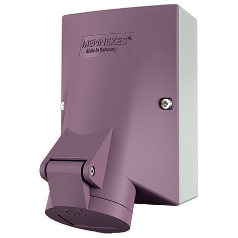 Mennekes - CEE-Steckdose (IEC 60309) Wanddose 597 32A,3p,25V,IP44 − 10 Stück