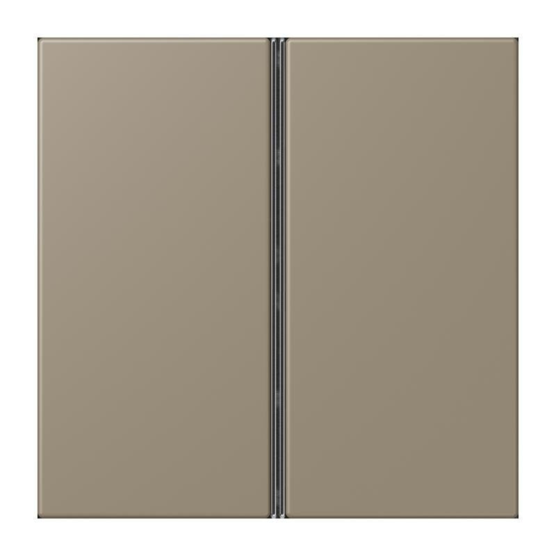 Jung - Abdeckung/Bedienelement für Installationsschalterprogramme Tastensatz 2fach LC 402 TSA 242
