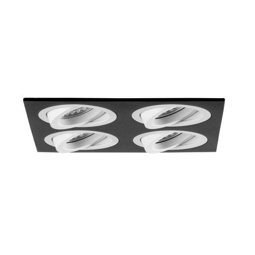 Brumberg Leuchten - Downlight/Strahler/Flutlicht Einbaumodul quadratisch 45029560 4-fach