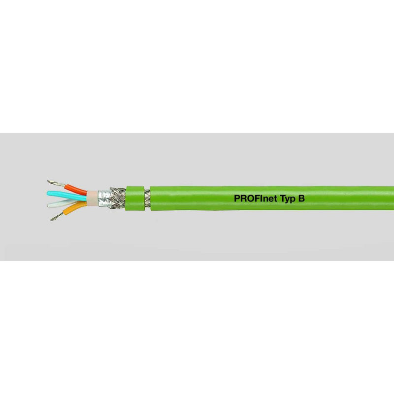 Klimaprime - Daten- und Kommunikationskabel HEL PROFInet Typ B (SK) 2x 800654/S 2x2xAWG22/7 grün