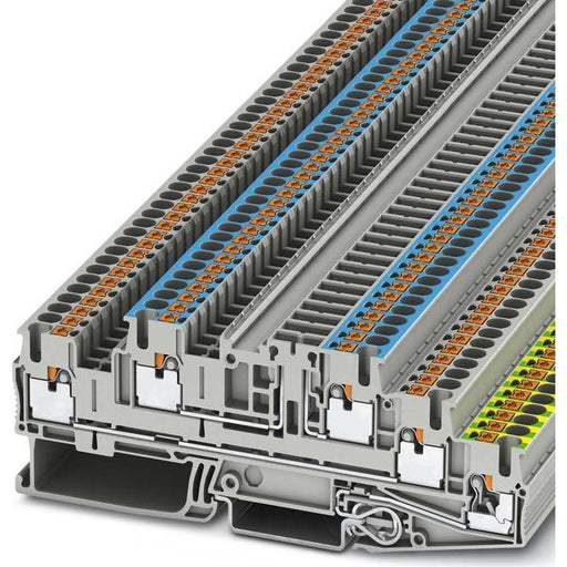 Phoenix Contact - Installations-Etagenklemme PTB 2,5-PE/L/NTG 0,14-4qmm, grau − 50 Stück