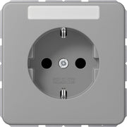 Jung - Steckdose SCHUKO-Steckdose 16A 250V CD 1520 BFKINA GR m.Berührungsschutz
