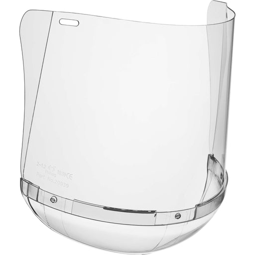 Hellberg - Zubehör/Ersatzteile für persönliche Schutzausrüstung SAFE PC Kinnschutz 20939-001 Polycarbonat-Visier